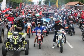 Motorizada Siempre 19 en homenaje al Repliegue Táctico a Masaya