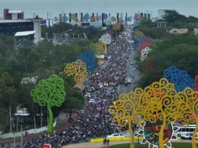 Motorizada Siempre 19 en homenaje al Repliegue Táctico a Masaya