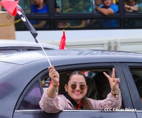 Motorizada Siempre 19 en homenaje al Repliegue Táctico a Masaya