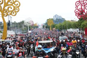 Motorizada Siempre 19 en homenaje al Repliegue Táctico a Masaya