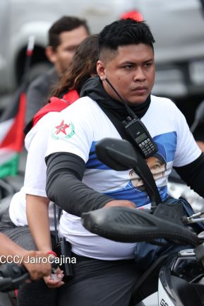 Motorizada Siempre 19 en homenaje al Repliegue Táctico a Masaya