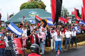 Motorizada Siempre 19 en homenaje al Repliegue Táctico a Masaya