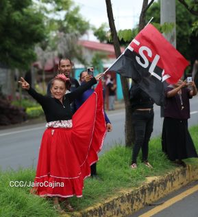 Motorizada Siempre 19 en homenaje al Repliegue Táctico a Masaya