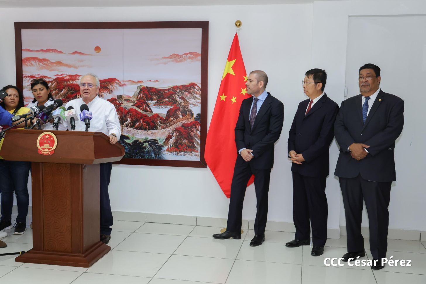 Embajada de la República Popular China inaugura nuevas instalaciones en Nicaragua