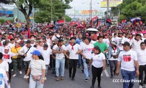 Caminata “Siempre 19, Siempre al Frente, Caminando en Victorias, Adelante con Daniel”