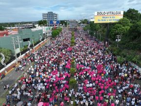 Caminata “Siempre 19, Siempre al Frente, Caminando en Victorias, Adelante con Daniel”