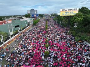 Caminata “Siempre 19, Siempre al Frente, Caminando en Victorias, Adelante con Daniel”
