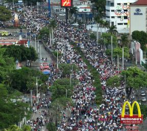 Caminata “Siempre 19, Siempre al Frente, Caminando en Victorias, Adelante con Daniel”