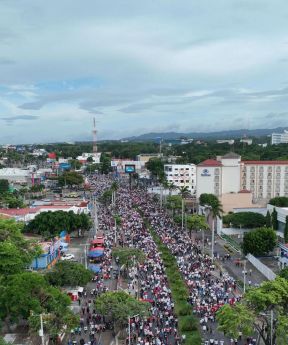 Caminata “Siempre 19, Siempre al Frente, Caminando en Victorias, Adelante con Daniel”