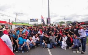 Caminata “Siempre 19, Siempre al Frente, Caminando en Victorias, Adelante con Daniel”