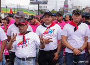 Caminata “Siempre 19, Siempre al Frente, Caminando en Victorias, Adelante con Daniel”