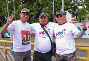 Caminata “Siempre 19, Siempre al Frente, Caminando en Victorias, Adelante con Daniel”