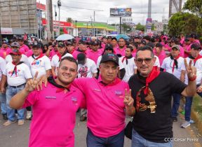 Caminata “Siempre 19, Siempre al Frente, Caminando en Victorias, Adelante con Daniel”