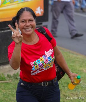 Caminata “Siempre 19, Siempre al Frente, Caminando en Victorias, Adelante con Daniel”