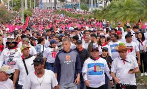 Caminata “Siempre 19, Siempre al Frente, Caminando en Victorias, Adelante con Daniel”