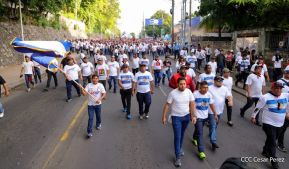 Caminata “Siempre 19, Siempre al Frente, Caminando en Victorias, Adelante con Daniel”
