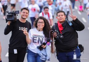 Caminata “Siempre 19, Siempre al Frente, Caminando en Victorias, Adelante con Daniel”
