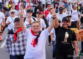 Caminata “Siempre 19, Siempre al Frente, Caminando en Victorias, Adelante con Daniel”