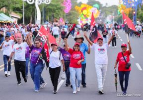 Caminata “Siempre 19, Siempre al Frente, Caminando en Victorias, Adelante con Daniel”