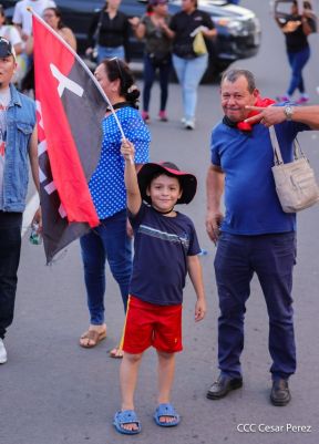 Caminata “Siempre 19, Siempre al Frente, Caminando en Victorias, Adelante con Daniel”