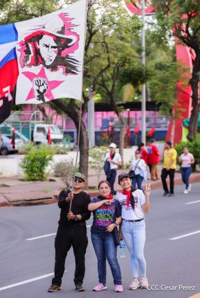 Caminata “Siempre 19, Siempre al Frente, Caminando en Victorias, Adelante con Daniel”