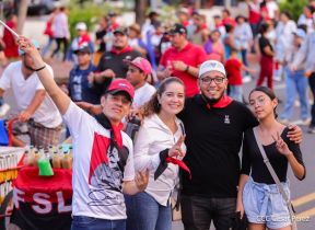 Caminata “Siempre 19, Siempre al Frente, Caminando en Victorias, Adelante con Daniel”