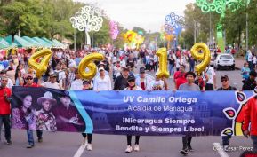 Caminata “Siempre 19, Siempre al Frente, Caminando en Victorias, Adelante con Daniel”