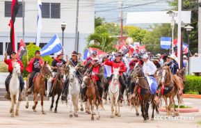 Familias celebran 46 aniversario de la liberación de Estelí