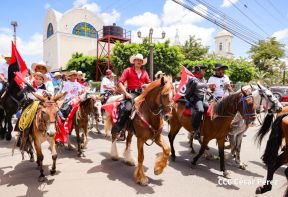 Familias celebran 46 aniversario de la liberación de Estelí
