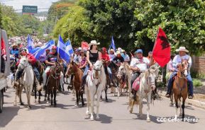 Familias celebran 46 aniversario de la liberación de Estelí