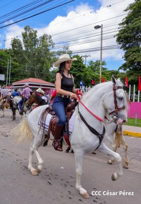Familias celebran 46 aniversario de la liberación de Estelí