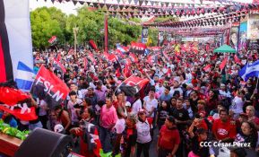 Familias celebran 46 aniversario de la liberación de Estelí