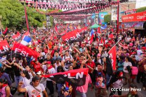 Familias celebran 46 aniversario de la liberación de Estelí