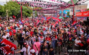 Familias celebran 46 aniversario de la liberación de Estelí