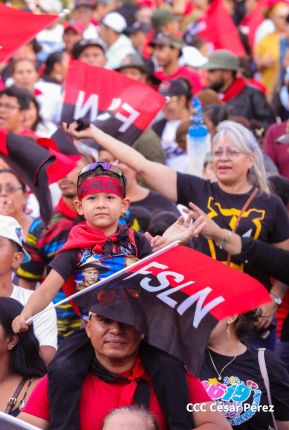 Familias celebran 46 aniversario de la liberación de Estelí