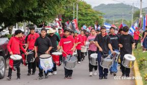 Familias celebran 46 aniversario de la liberación de Estelí