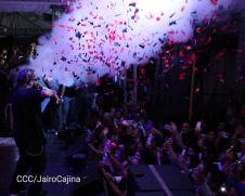 Militancia Sandinista se desbordan en Vigilias del 46/19