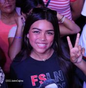 Militancia Sandinista se desbordan en Vigilias del 46/19