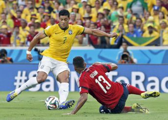 Brasil 2014: Brasil VS. Colombia (Cuartos de Final)