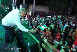 Militancia Sandinista se desbordan en Vigilias del 46/19