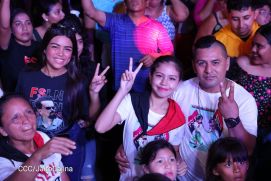 Militancia Sandinista se desbordan en Vigilias del 46/19