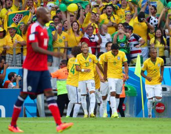 Brasil 2014: Brasil VS. Colombia (Cuartos de Final)