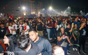 Militancia Sandinista se desbordan en Vigilias del 46/19