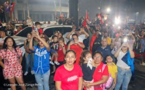 Militancia Sandinista se desbordan en Vigilias del 46/19