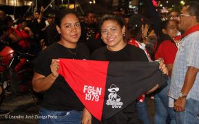 Militancia Sandinista se desbordan en Vigilias del 46/19