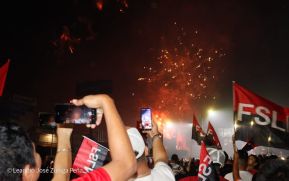 Militancia Sandinista se desbordan en Vigilias del 46/19