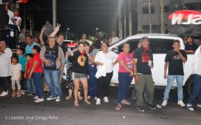 Militancia Sandinista se desbordan en Vigilias del 46/19