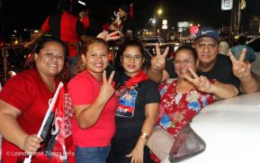 Militancia Sandinista se desbordan en Vigilias del 46/19