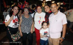 Militancia Sandinista se desbordan en Vigilias del 46/19