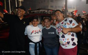 Militancia Sandinista se desbordan en Vigilias del 46/19